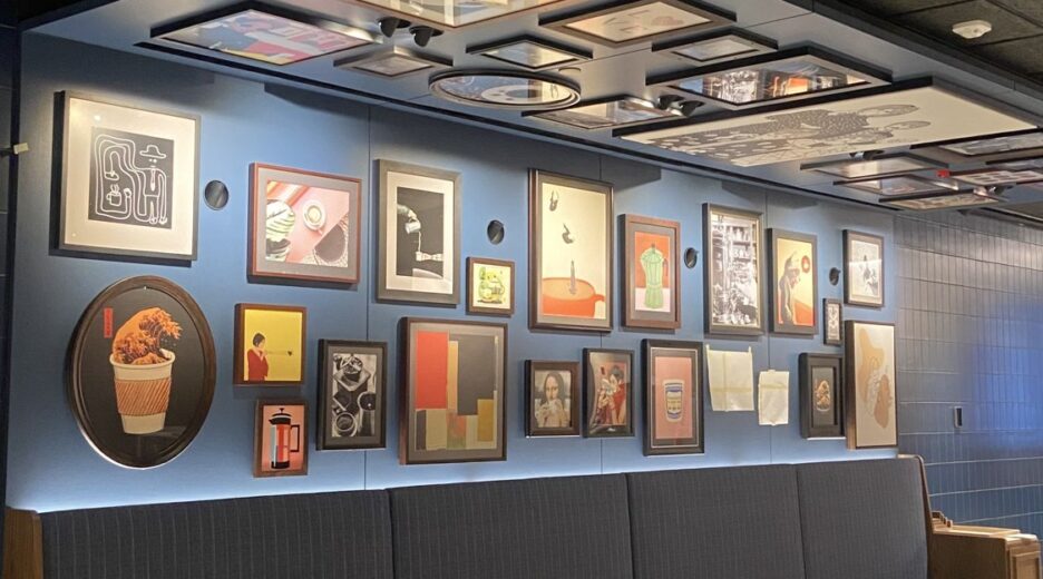 Restaurant Frame Wall